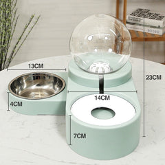 Cat Bowl Dog Water Feeder