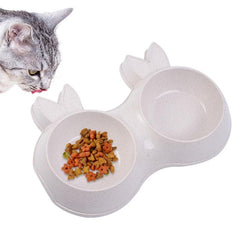 Pet Non-Slip Double Bowls