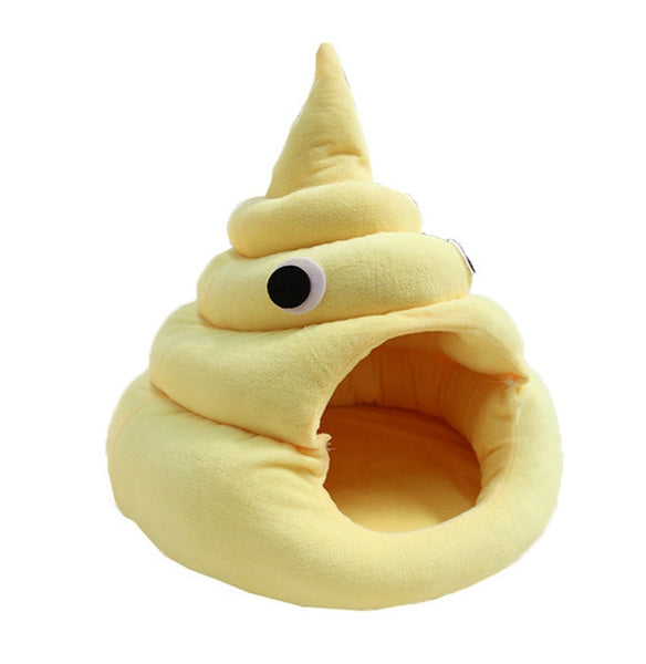 Funny Poop Cat Bed,