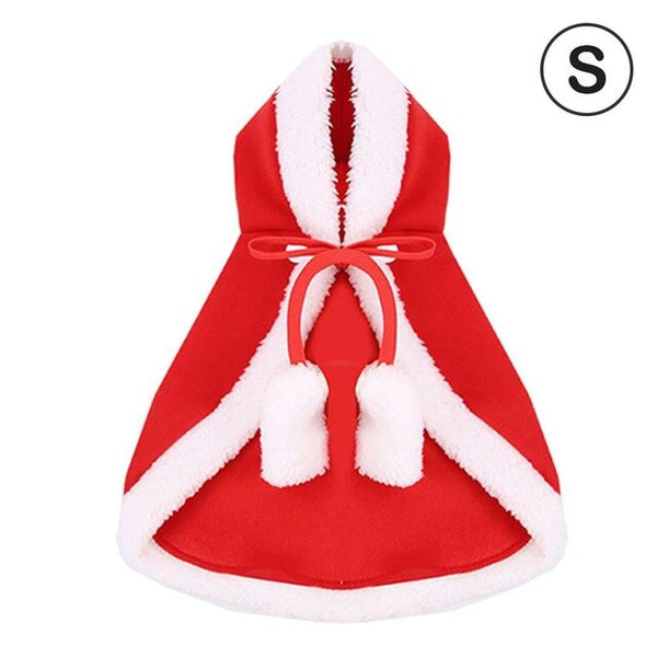 Pet Christmas Costume Cape