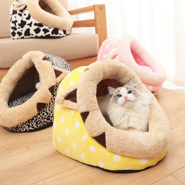 Pet Cat Bed Indoor Kitten House