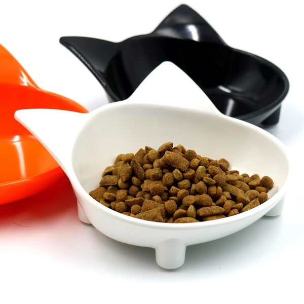 Shallow Cat Food Bowl
