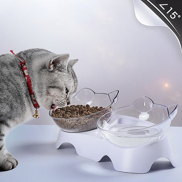 Plastic Double Pet Bowl