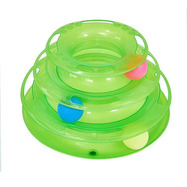 3 Levels Pet Cat Toy Funny Tower