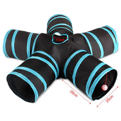 Pet Cat 2/4/5 Holes Toys Tunnel