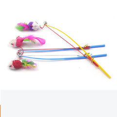 10 Style Cat Toys Plastic Kitten