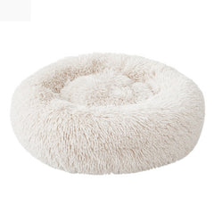 6 Sizes Round Plush Cat Bed