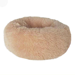 6 Sizes Round Plush Cat Bed