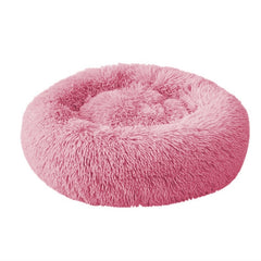 6 Sizes Round Plush Cat Bed