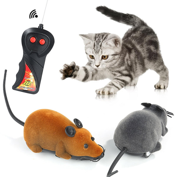 8 Colors Cat Toys Remote Control