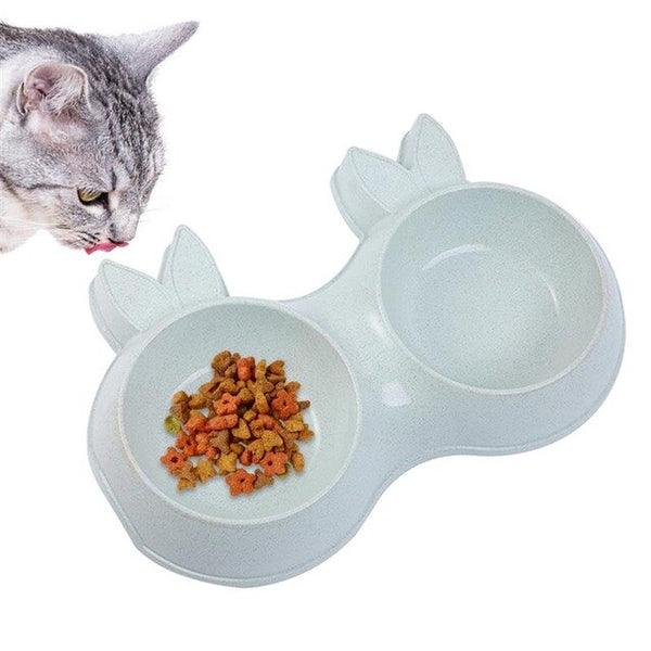 Pet Non-Slip Double Bowls