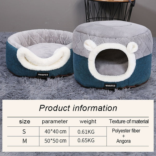 Hoopet Pet Cat Basket Bed
