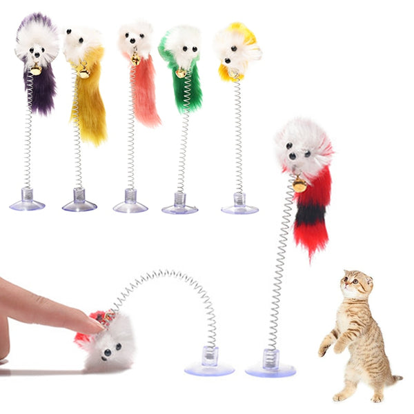 Random Plastic Cat Toys